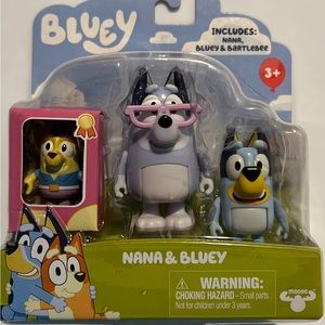 Original Bluey figures new-